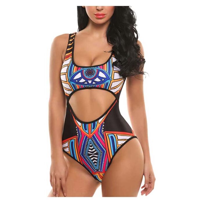 Ekouaer Women Cut Out Bathing Suits Powtegic