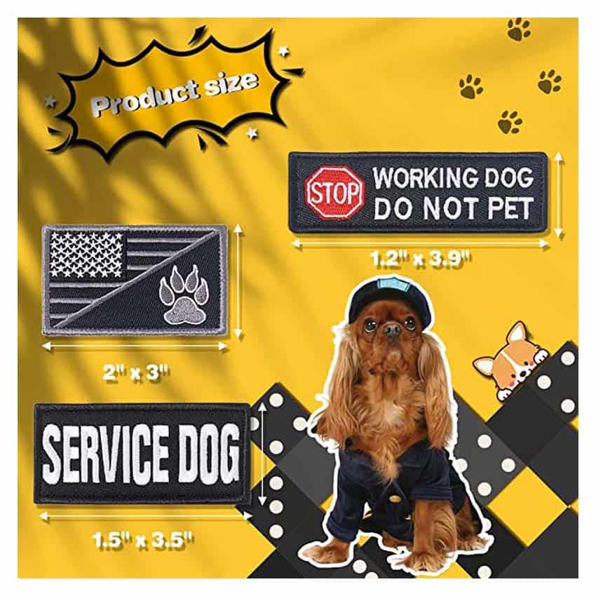Service Dog Patches (2)