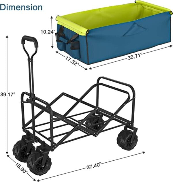 Knowlife Collapsible Wagon - Image 3