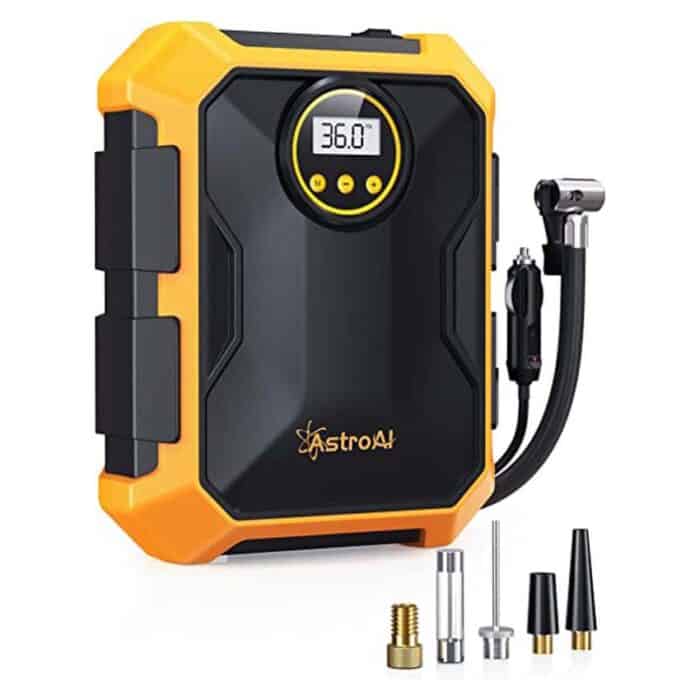 AstroAI Tire Inflator Air Compressor 12V DC - Powtegic