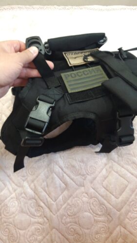Small Tactical Dog Harness photo review
